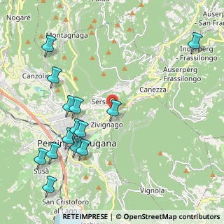 Mappa SP 8, 38057 Pergine Valsugana TN, Italia (2.45357)
