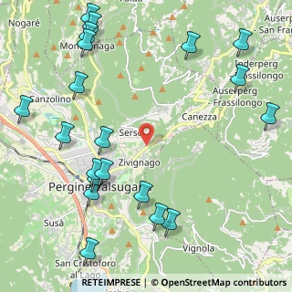 Mappa SP 8, 38057 Pergine Valsugana TN, Italia (2.8105)