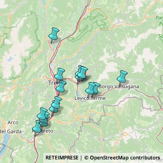 Mappa SP 8, 38057 Pergine Valsugana TN, Italia (14.76867)