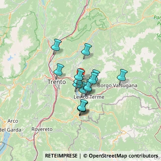 Mappa SP 8, 38057 Pergine Valsugana TN, Italia (9.294)