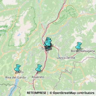 Mappa Località S. Donà, 38122 Trento TN, Italia (7.61727)