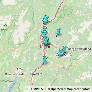 Mappa Località S. Donà, 38122 Trento TN, Italia (9.15)