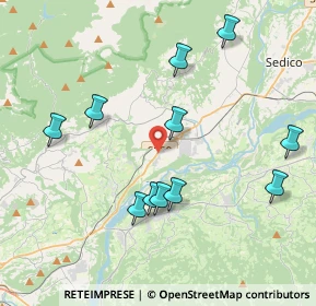 Mappa Via Volpere, 32035 Santa Giustina BL, Italia (4.02909)