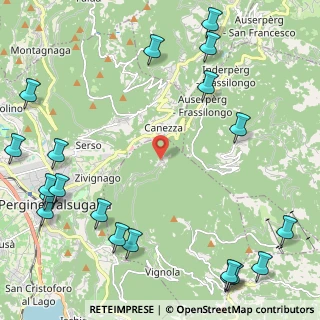 Mappa Frazione Falesina, 38057 Frassilongo TN, Italia (3.2325)
