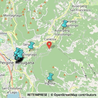 Mappa Frazione Falesina, 38057 Frassilongo TN, Italia (2.8595)