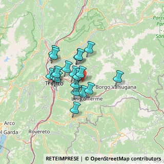 Mappa Frazione Falesina, 38057 Frassilongo TN, Italia (9.5855)