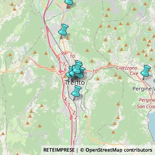 Mappa Via della Saluga, 38122 Trento TN, Italia (2.93417)