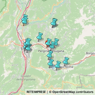 Mappa Località Maso Grillo, 38057 Trento TN, Italia (6.71563)