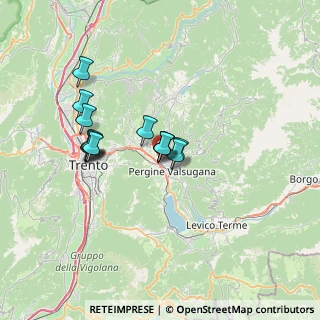 Mappa Località Maso Grillo, 38057 Trento TN, Italia (5.43143)