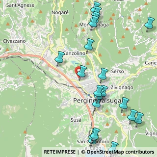 Mappa Località Maso Grillo, 38057 Trento TN, Italia (2.693)