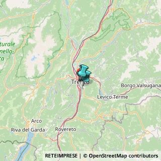 Mappa Via della Cervara, 38122 Trento TN, Italia (36.5125)