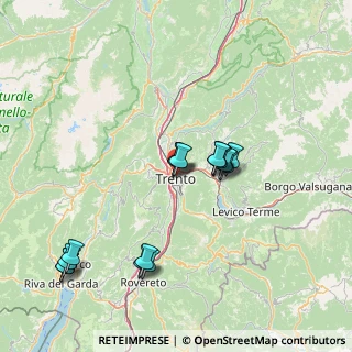 Mappa Via della Cervara, 38122 Trento TN, Italia (14.50063)