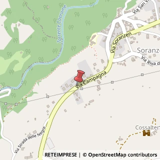Mappa Via campagna 7, 32030 Cesiomaggiore, Belluno (Veneto)