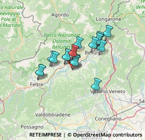 Mappa Mel, 32026 Mel BL, Italia (9.62)