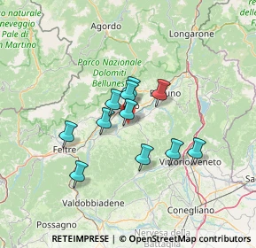 Mappa Mel, 32026 Mel BL, Italia (10.05727)