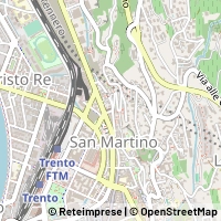地図 Trento
