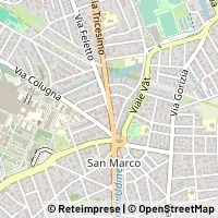 Mapa Udine
