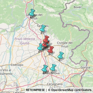 Mappa Via Umberto Zilli, 33100 Udine UD, Italia (11.35071)