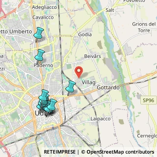 Mappa Via Umberto Zilli, 33100 Udine UD, Italia (2.53833)
