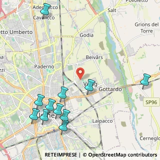 Mappa Via Umberto Zilli, 33100 Udine UD, Italia (2.69364)
