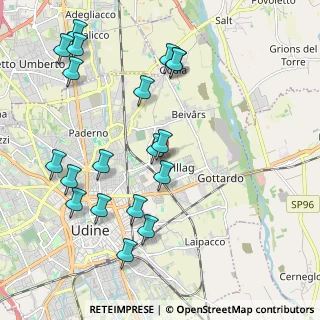 Mappa Via Umberto Zilli, 33100 Udine UD, Italia (2.27263)