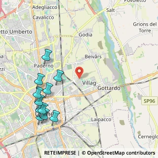 Mappa Via Umberto Zilli, 33100 Udine UD, Italia (2.59455)