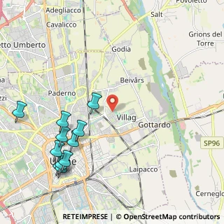 Mappa Via Umberto Zilli, 33100 Udine UD, Italia (2.59909)