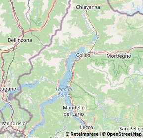 Mappa 23824 Dervio LC, Italia (16.9975)
