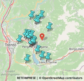 Mappa 38057 Frassilongo TN, Italia (6.23)