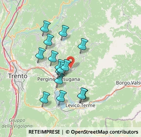 Mappa 38057 Frassilongo TN, Italia (5.95267)