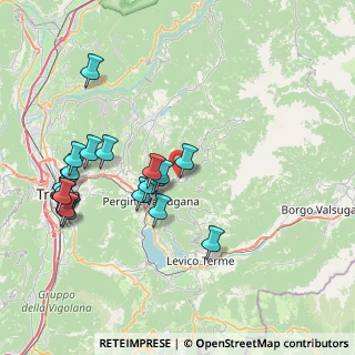 Mappa 38057 Frassilongo TN, Italia (8.23)