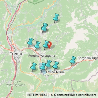 Mappa 38057 Frassilongo TN, Italia (7.06545)
