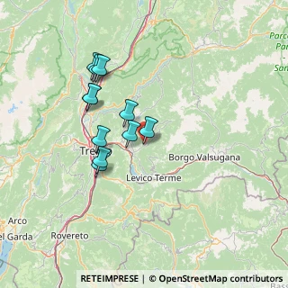 Mappa 38057 Frassilongo TN, Italia (12.41273)