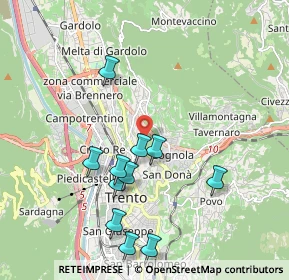 Mappa Martignano, 38121 Trento TN, Italia (1.96182)