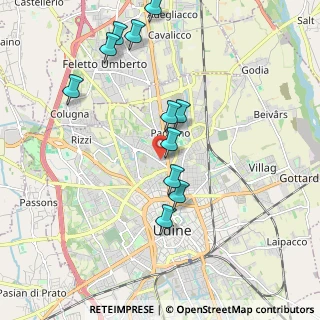 Mappa Via Cassacco, 33100 Udine UD, Italia (1.96091)