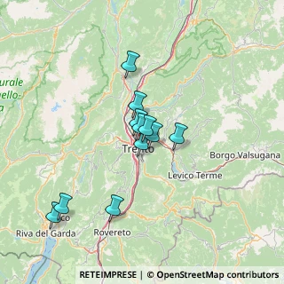 Mappa Via di Zell, 38100 Trento TN, Italia (10.76636)