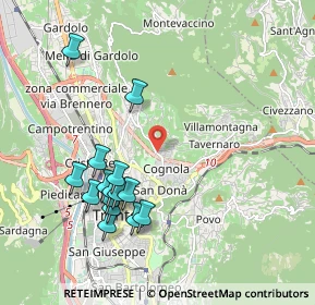 Mappa Via di Zell, 38100 Trento TN, Italia (2.00267)