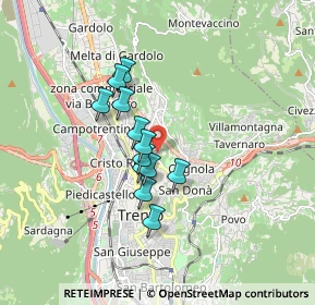 Mappa 38100 Martignano TN, Italia (1.22583)