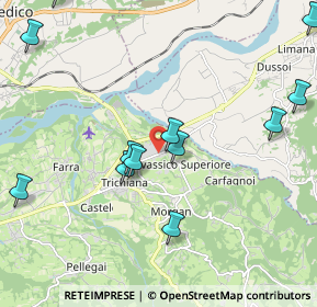 Mappa Via Cavassico superiore, 32026 Borgo Valbelluna BL, Italia (2.58154)