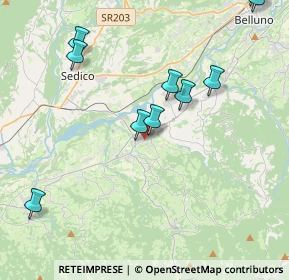 Mappa Via Cavassico superiore, 32026 Borgo Valbelluna BL, Italia (5.67846)