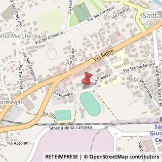 Mappa Via Pulliere, 19, 32035 Santa Giustina, Belluno (Veneto)