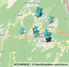 Mappa Corso Vigolo Baselga, 38100 Trento TN, Italia (1.589)