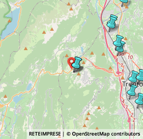 Mappa Corso Vigolo Baselga, 38100 Trento TN, Italia (5.06833)