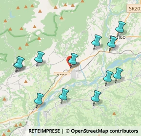 Mappa Via III Pietre, 32035 Santa Giustina BL, Italia (4.46333)