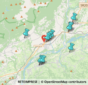 Mappa Via III Pietre, 32035 Santa Giustina BL, Italia (3.43545)