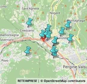 Mappa Località Cire, 38045 Civezzano TN, Italia (1.28077)