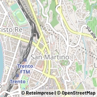 Mapa Trento