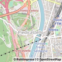 Karte Trento