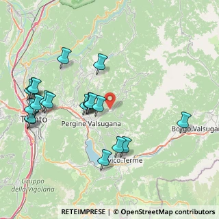 Mappa Via delle Scuole, 38057 Frassilongo TN, Italia (8.8965)