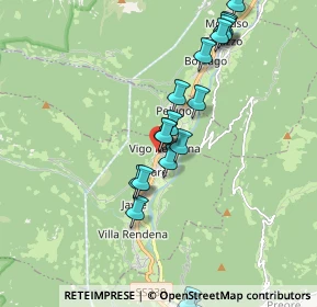 Mappa Via IV Novembre, 38080 Vigo Rendena TN, Italia (2.129)